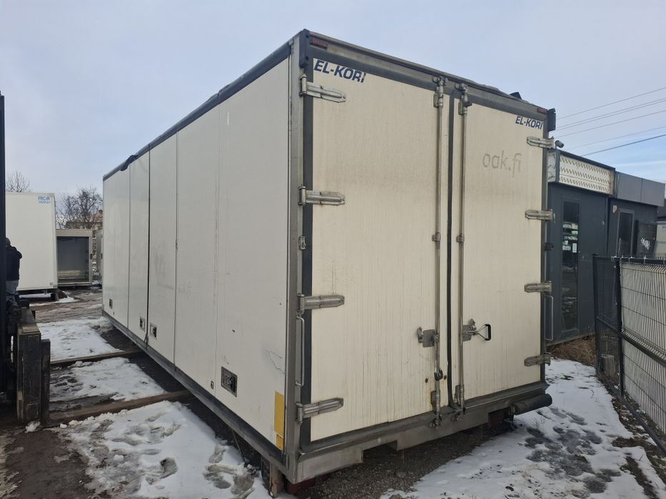 Kontener otwierany bok magazyn przechowalnia 8m z transportem