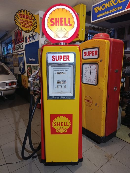 Bomba de gasolina Avery-hardoll shell