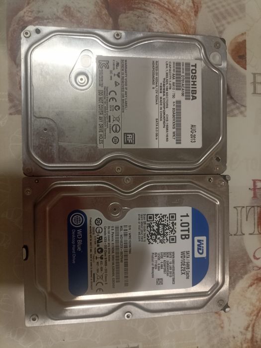HDD 3,5" жорсткі диски для пк 500gb/1t