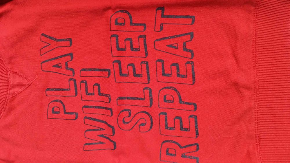 Tam.7/8A - Camisola ZIPPY "WIFI/SLEEP.."