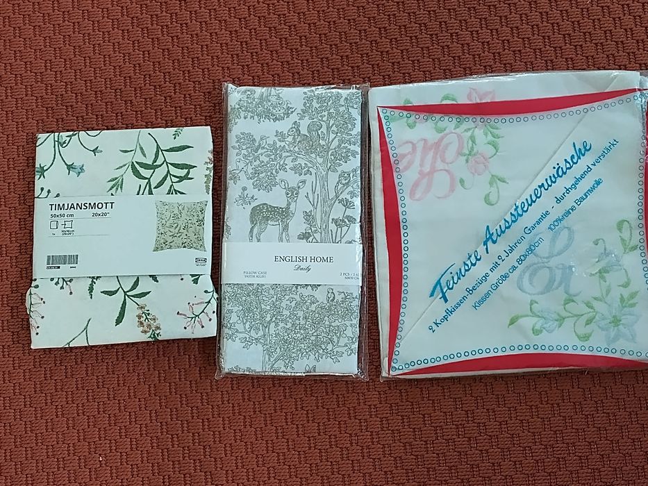 Подарочные декоративные наволочки 50*50 см IKEA, H&M home