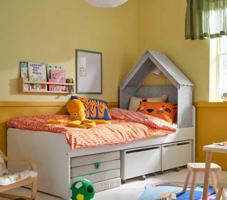 Łóżko ikea slakt z materacem