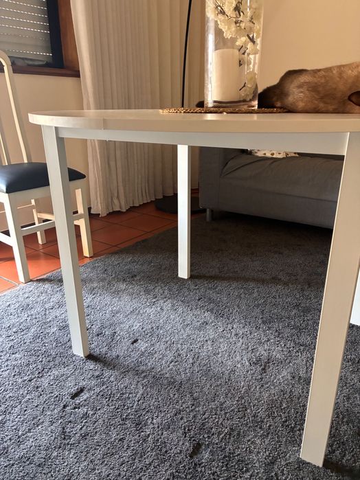 Vendo mesa jantar branca (Ikea)