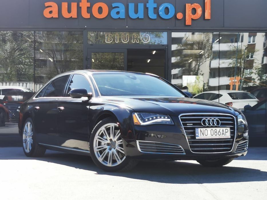 Audi A8 Audi A8 L Quattro Black 4.2L V8*Dokumentacja