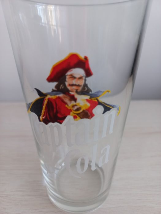Kolekcjonerska - Szklanka - Cola- Kapitain Cola