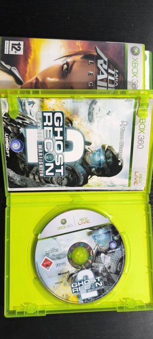 Tomb raider legend/Mass effect 2/Ghost recon advanced Warfighter 2 Xbox 360