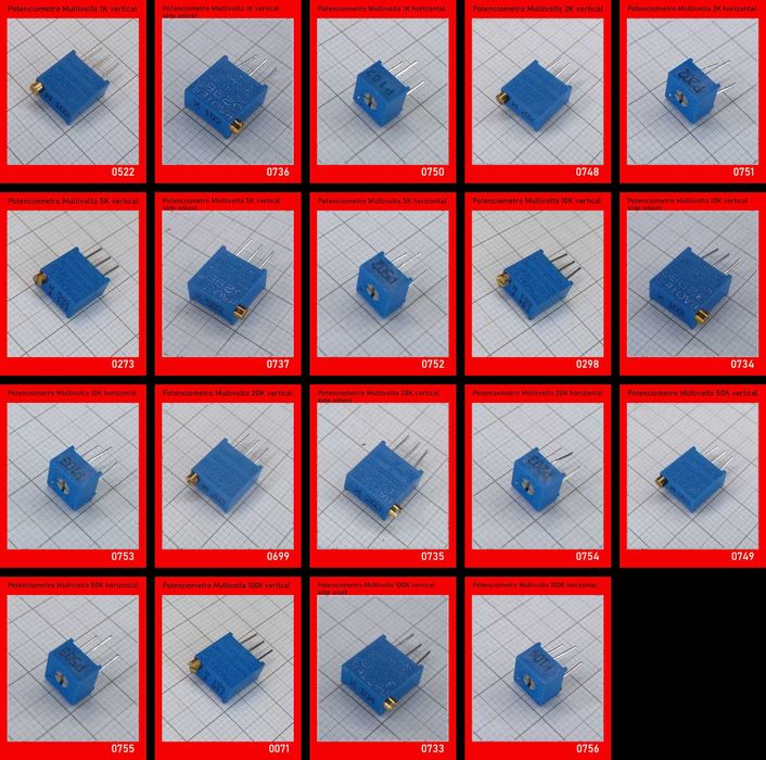 Potentiometers / Trimpots / Encoders438006942018447362