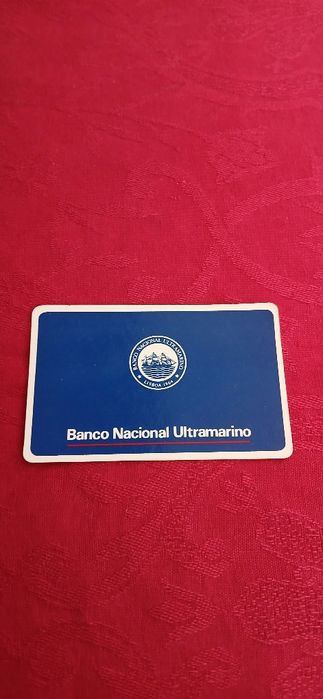 Calendário de bolso Banco Nacional Ultramarino