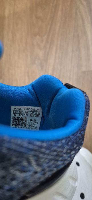 Продам кросівки дитячі підліткові Adidas Снікерси Swift Run 22 623498 Голубий