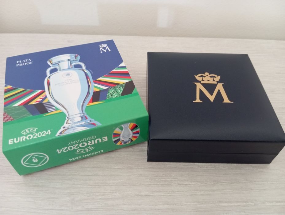 Moeda Europeu 2024, Prata Proof, Espanha (Reservada)