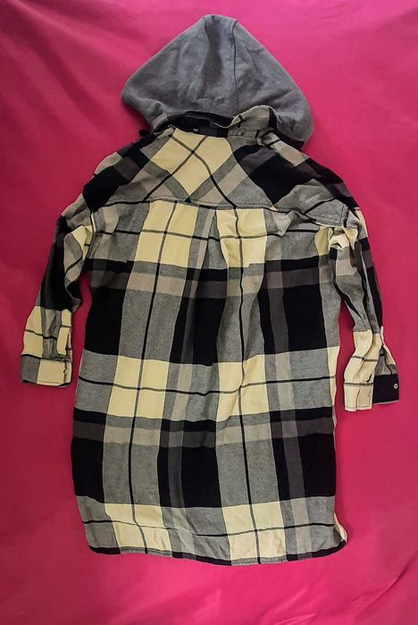 Zara Nowa koszula oversize bluza w kratkę rock y2k 2000s unisex
