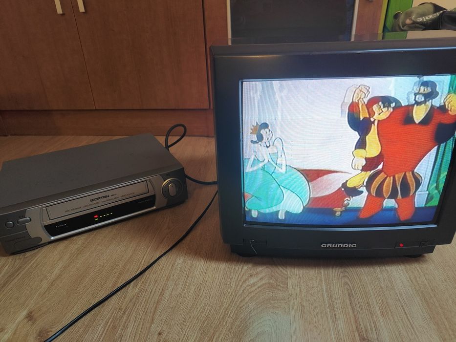 Leitor VHS cassette vídeo Worten