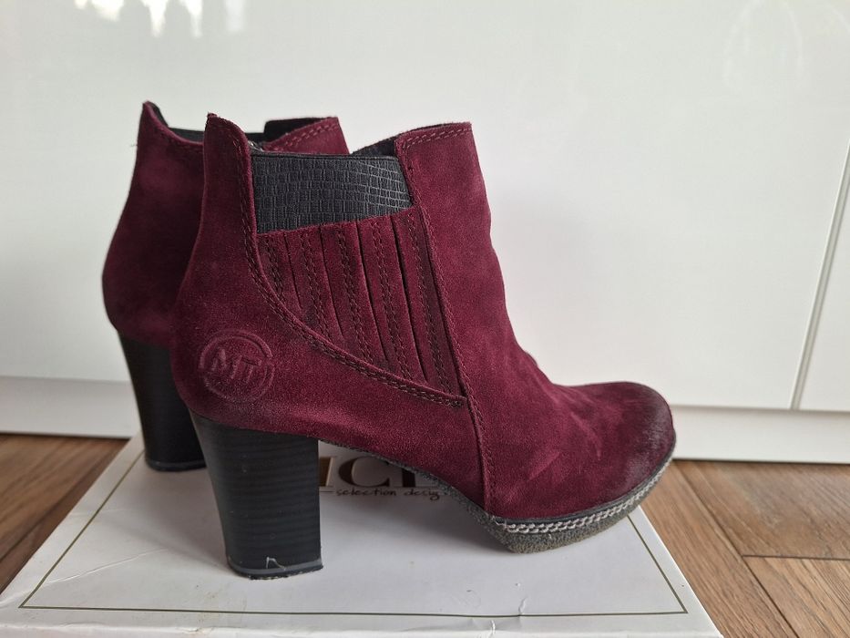 Botki 38 skóra naturalna