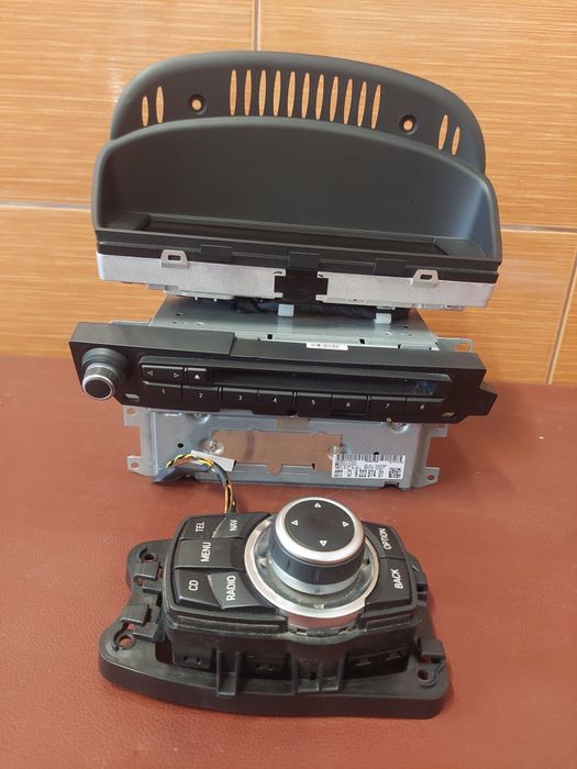 Zestaw Nawigacja CIC Professional BMW E60 E61 LCI KOMPLET Ekran Idrive