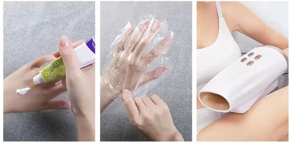 Masażer dłoni rąk nadgarstka bezprzewodowy Do masażu uciskowy