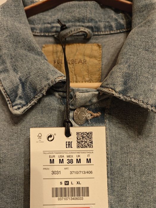 Blusão denim Pull&Bear M