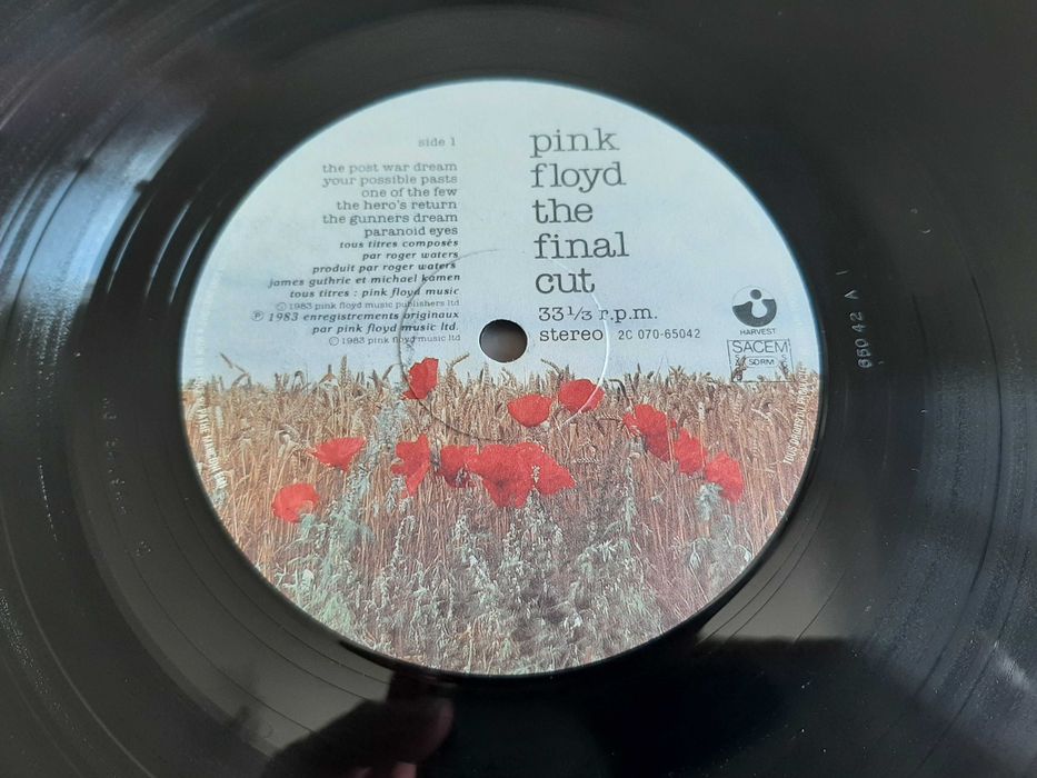 Pink Floyd - The Final Cut - França - Vinil LP