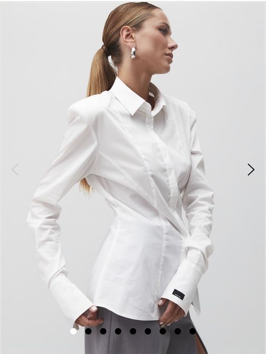 Рубашка приталена One by one нова