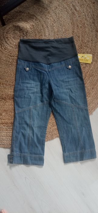 Nowe shorty cienkie jeansy ciążowe mama i ja.. ś