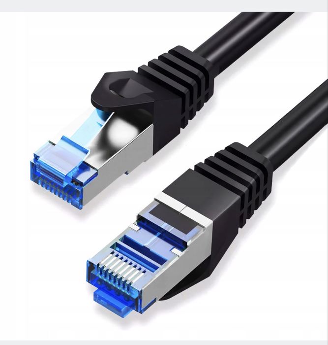 Kabel sieciowy S/FTP CAT6a ethernet skretka internet RJ45 25m