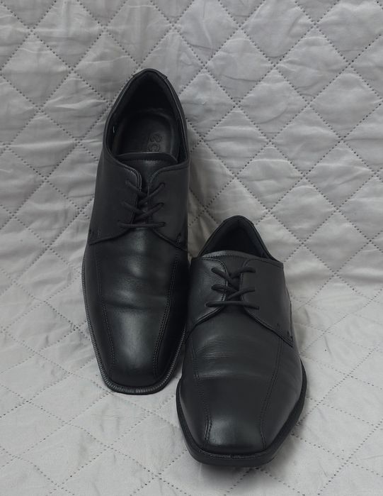 Ecco Edinburgh skórzane półbuty męskie 41/42