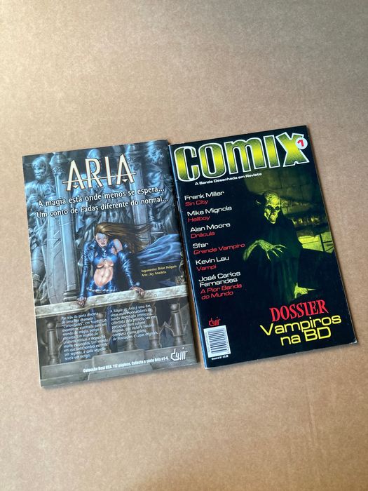 Banda desenhada Comix. 1 e 3