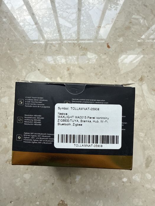 Panel kontrolny zigbee maxlight MA0015