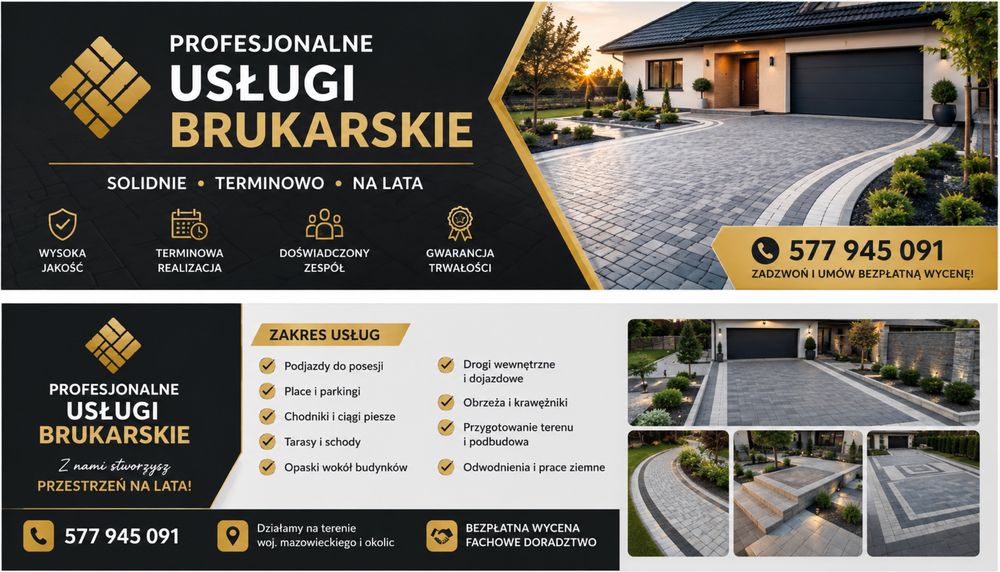 Profesjonalne ukladanie kostki brukowej