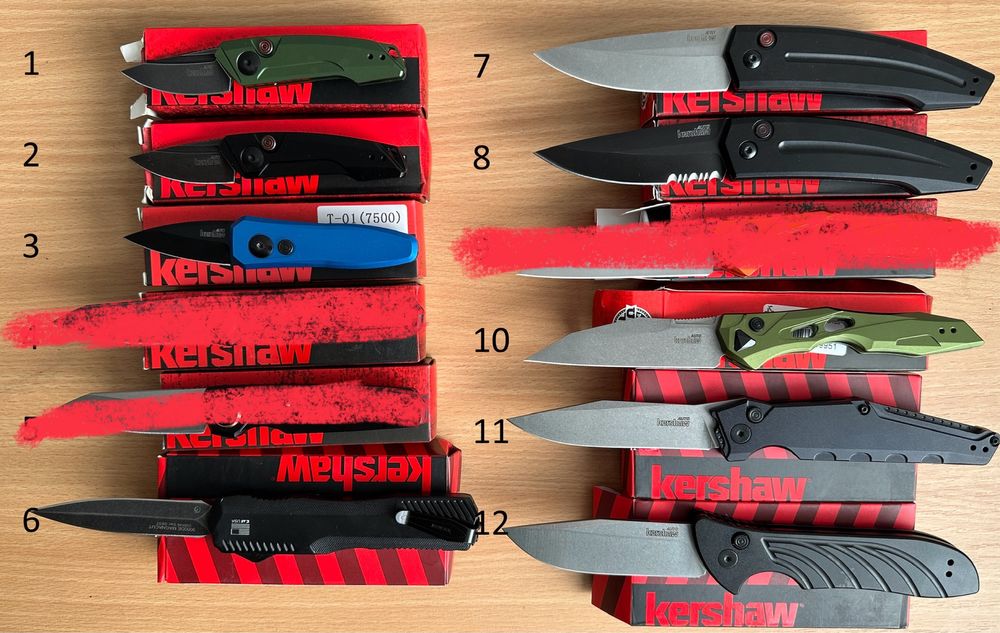 Складний ніж Kershaw launch, автоматичний ніж, фронтальний ніж