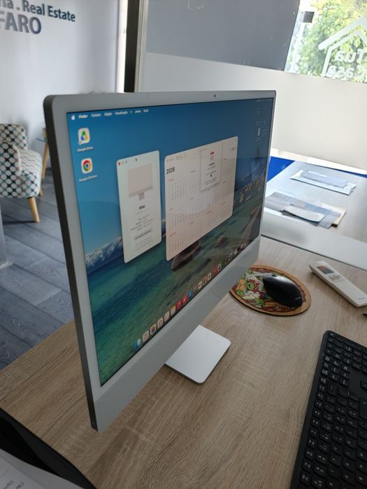 Apple imac m1 cinza
