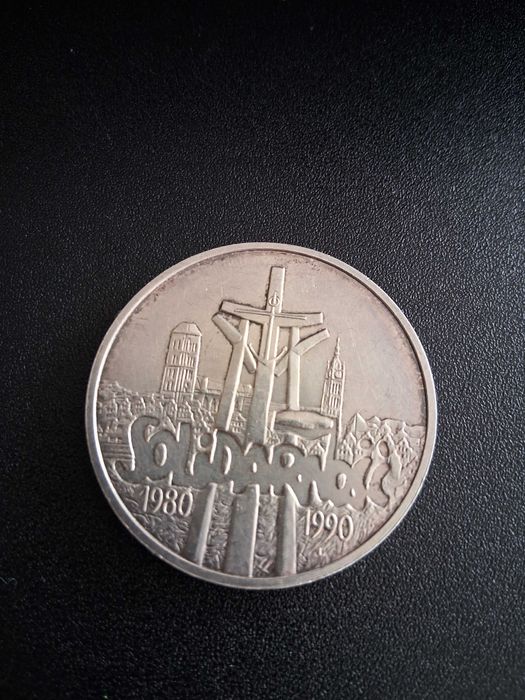 Moneta 100000zł Solidarność
