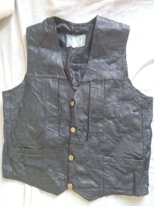 Coletes de couro cabedal