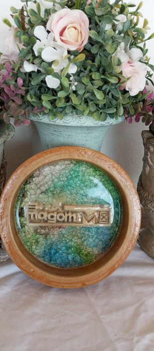 Cinzeiro publicitário antigo de coleção