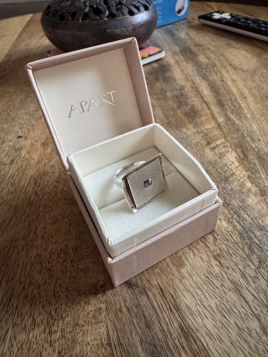 Srebrny puerścionek 6gram