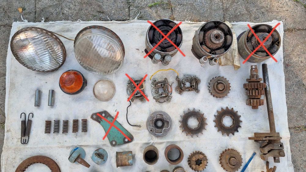 Запчасти и детали к мотоциклу ИЖ Юпитер 2