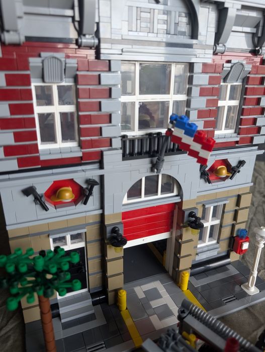 Klocki Remiza Strażacka, kompatybilne z LEGO 10197