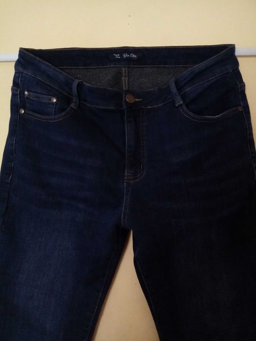 Spodnie jeans granatowe męskie .