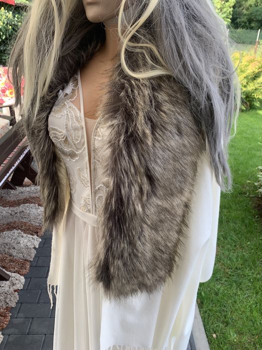 Suknia z bolerkiem i etolą rozm M