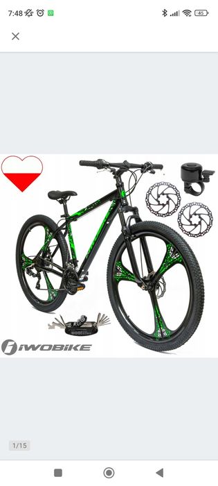 Rower IwoBike LavaRider 29"