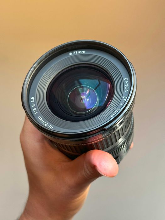 Canon EF-S 10-22mm f/3.5-4.5 USM, Objetiva Grande-angular (Como Nova)