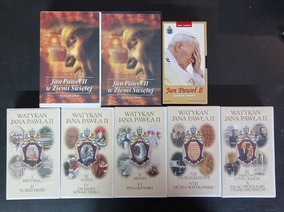 Taśmy VHS - kolekcja, ZESTAW