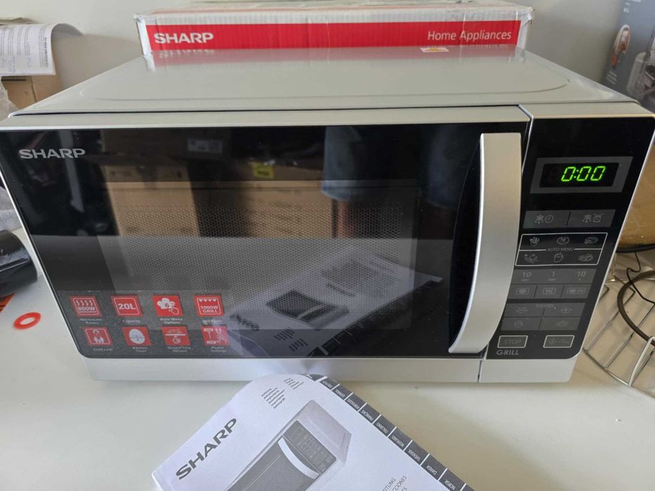 Kuchenka mikrofalowa SHARP GRILL 1000W ProMo