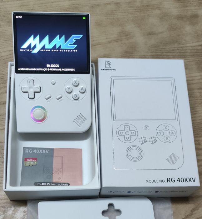 Consola Anbernic RG40XXV – Como Nova  + De 1000 Jogos  +2 Sistemas