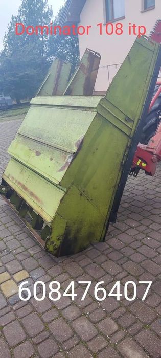 Claas dominator 86.96.88.98 106,108 sieczkarnia kosz sprzęgło