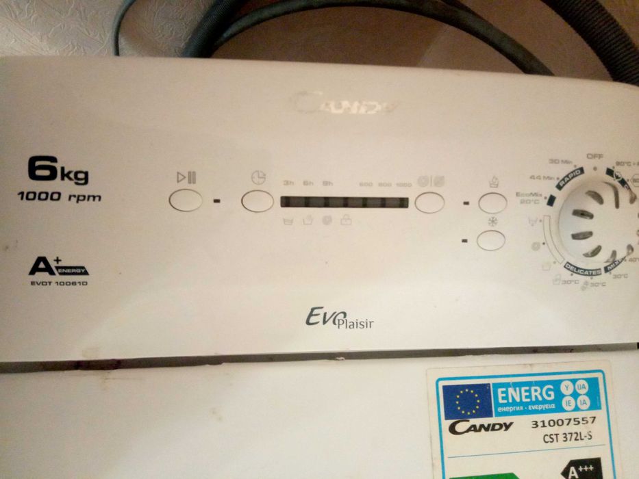 Стиральные машины Candy EVOT 10061D и Smart CTDF-1006 - разборка.