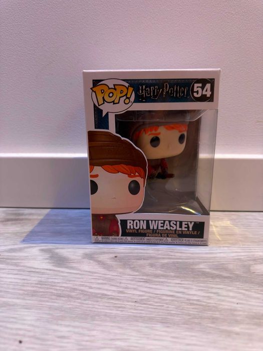 Lote Funko Pop Harry Potter - Ginny Weasley #53 + Ron Weasley #54 (Quidditch)