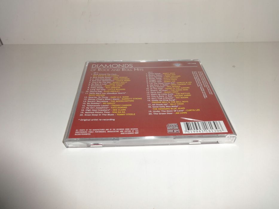 Diamonds Of Rock And Roll Hits Various Artists cd *