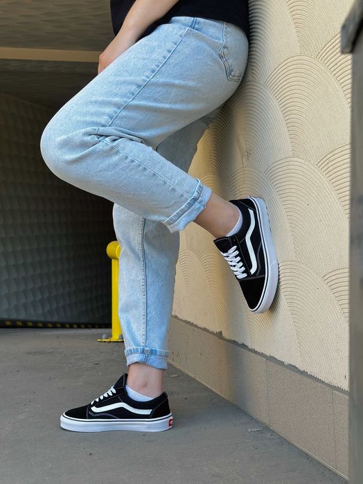 ТОП! Базові кеди ВАНСИ! 36-45 р. Vans old skool Black and white. Вансы
