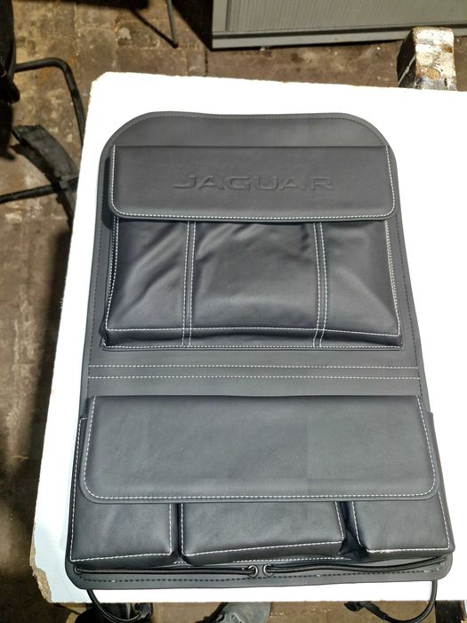 Pokrowiec schowek na oparcie fotela Jaguar F-pace xjr C2Z24589 NOWY