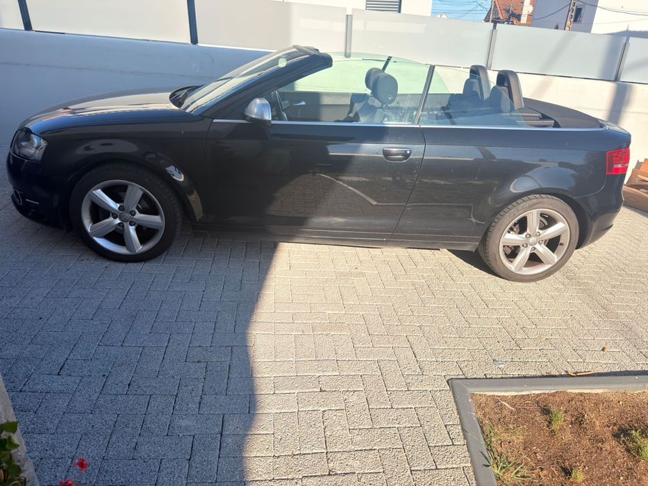 Audi a3 cabrio de garagem